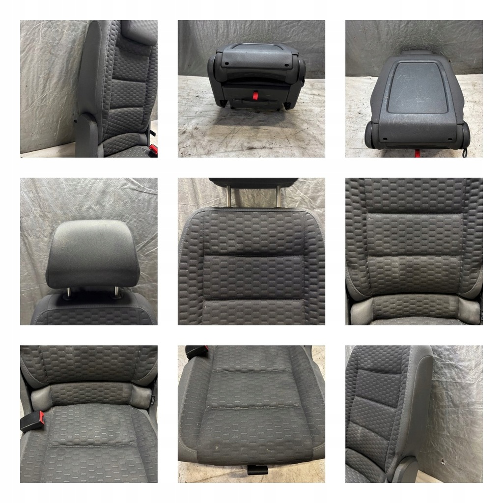 фото №15, Сиденья передние заднее сиденье задняя сиденья trzeci ряд volkswagen touran i lift