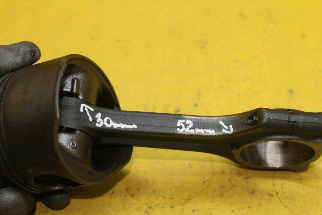 фото №10, Поршень шатун шатун w203 2.2 cdi 646.693