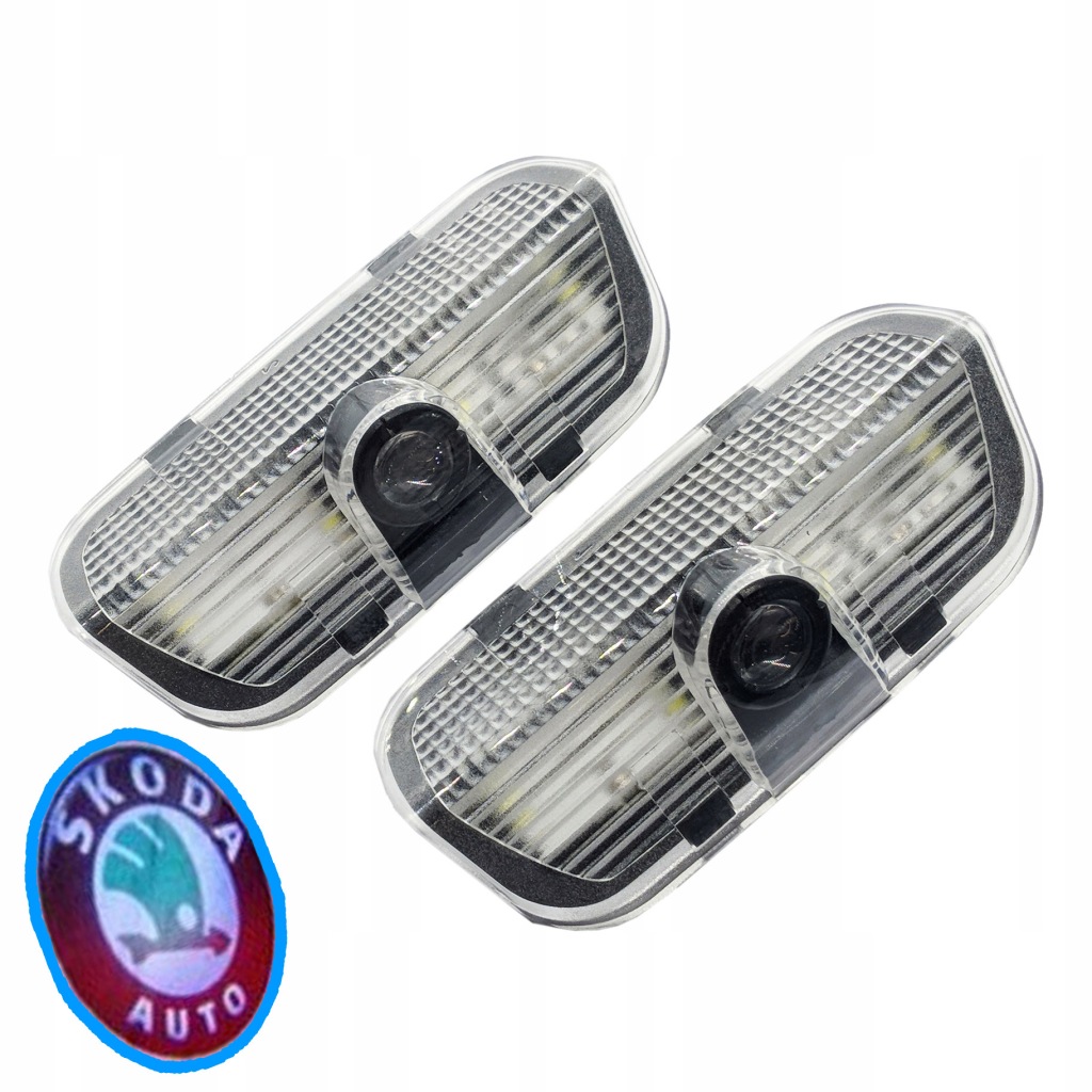 фото №1, Проектор led logo двері do skoda superb ii iii