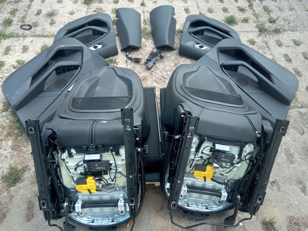 фото №16, Bmw 2 f44 сидіння заднє сидіння шкіра підігрів m набір