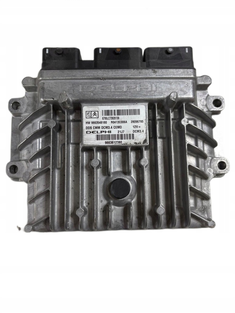 Купить Бортовой компьютер peugeot citroen hw9663548180 28096795 dcm3.4 программирование бесплатно