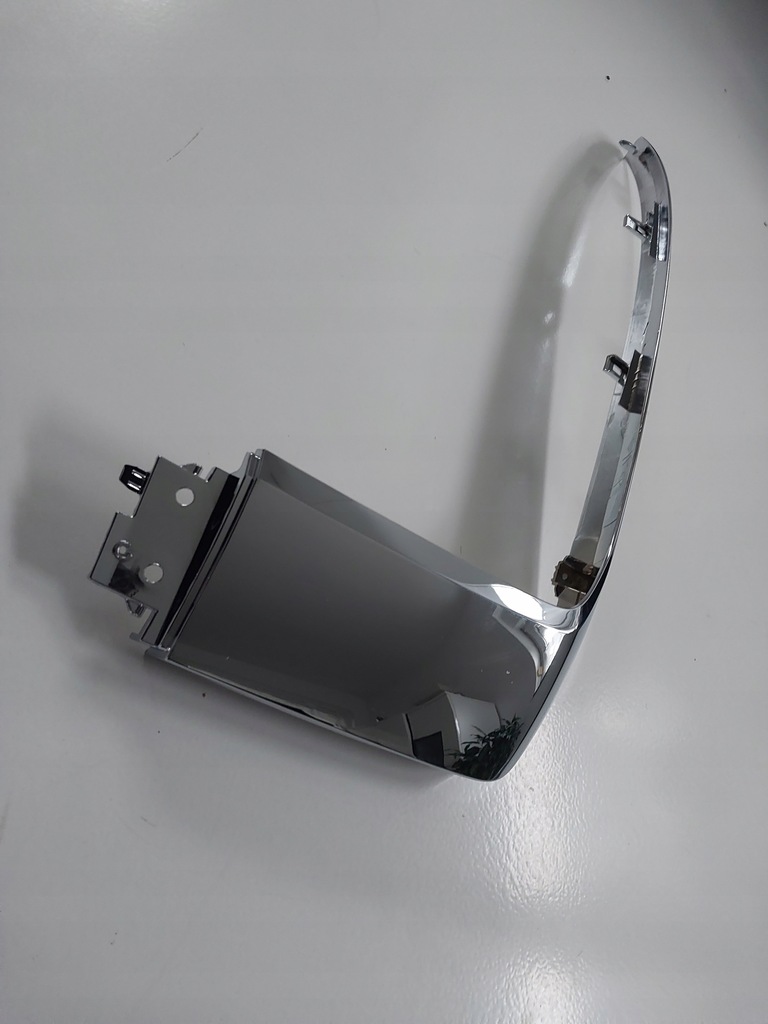 фото №7, Mitsubishi l200 18 - молдинг бампера хром правая верхний