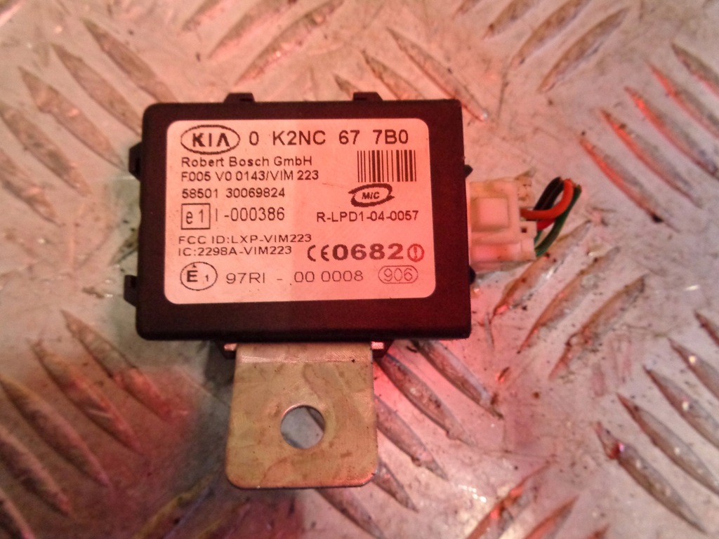 фото №12, Бортовий комп'ютер набір starowy kia carens ii 2.0 crdi 02-