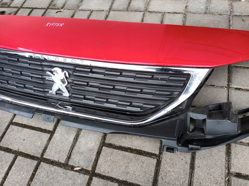 фото №9, Решётка радиатора peugeot rifter решётка радиатора каркас козырёк góra бампера