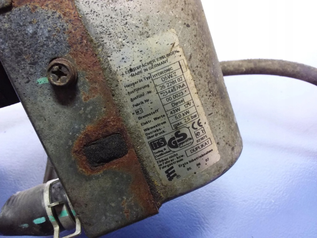 фото №5, Yaris verso 1,4 d-4d webasto обогреватель стояночный