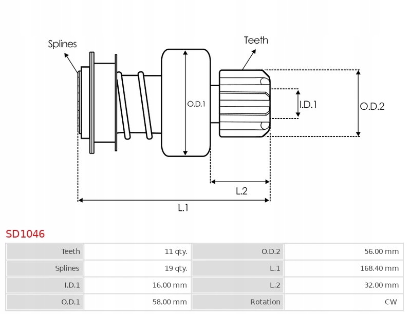 фото №4, Бендикс стартер sd1046