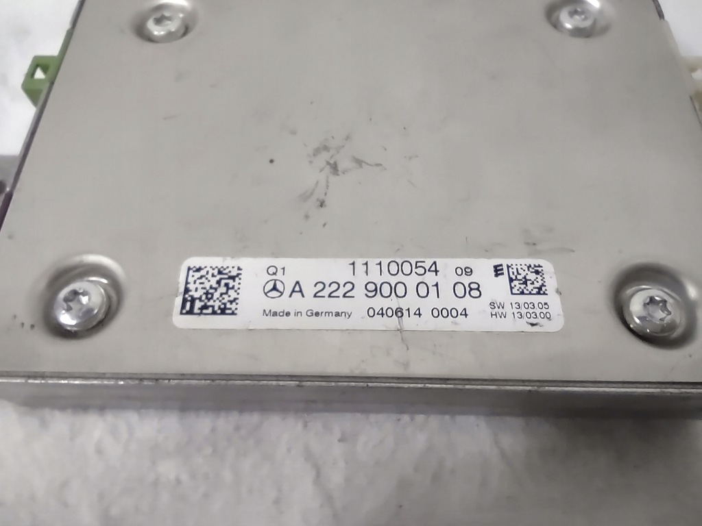 фото №5, Модуль блок управления mercedes w217 w222 a2229000108