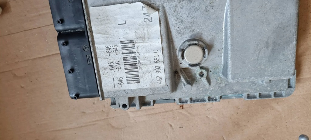 фото №9, A6 c7 4g lift бортовой компьютер блок управления двигателя 3.0 tfsi cre 4g2907551c a7 4g