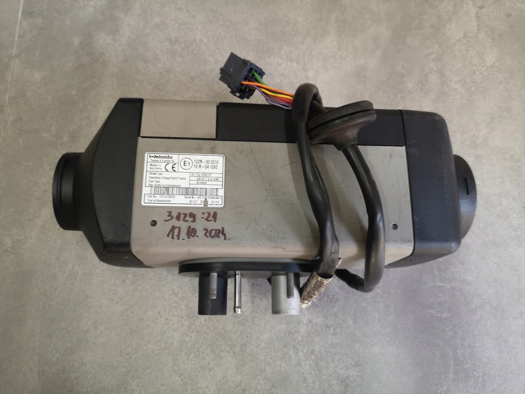фото №1, Webasto air top 2000 st mercedes actros 1310780c
