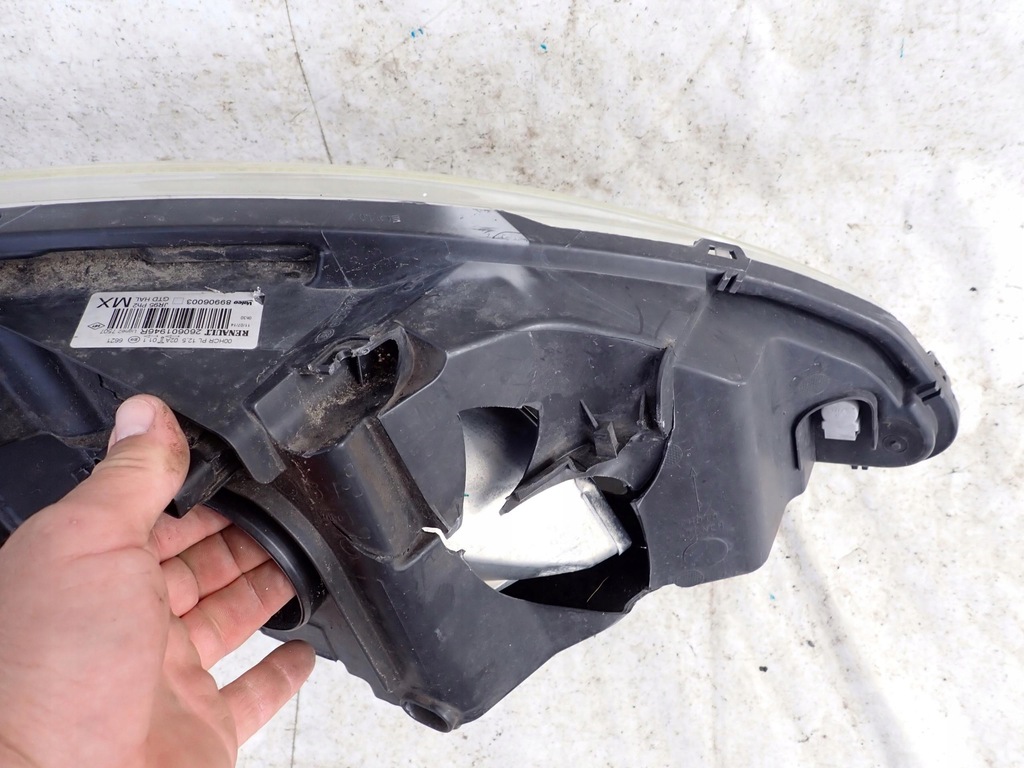 фото №11, Renault scenic iii lift 12- лампа левая перед передняя