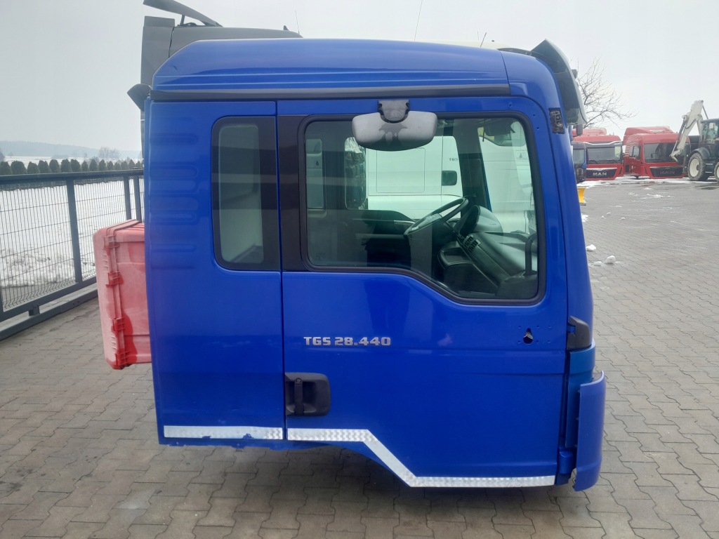 Кабина man tgs euro 5 / 6 строительная / короткий / самосвал / актуатор турбины в Украине