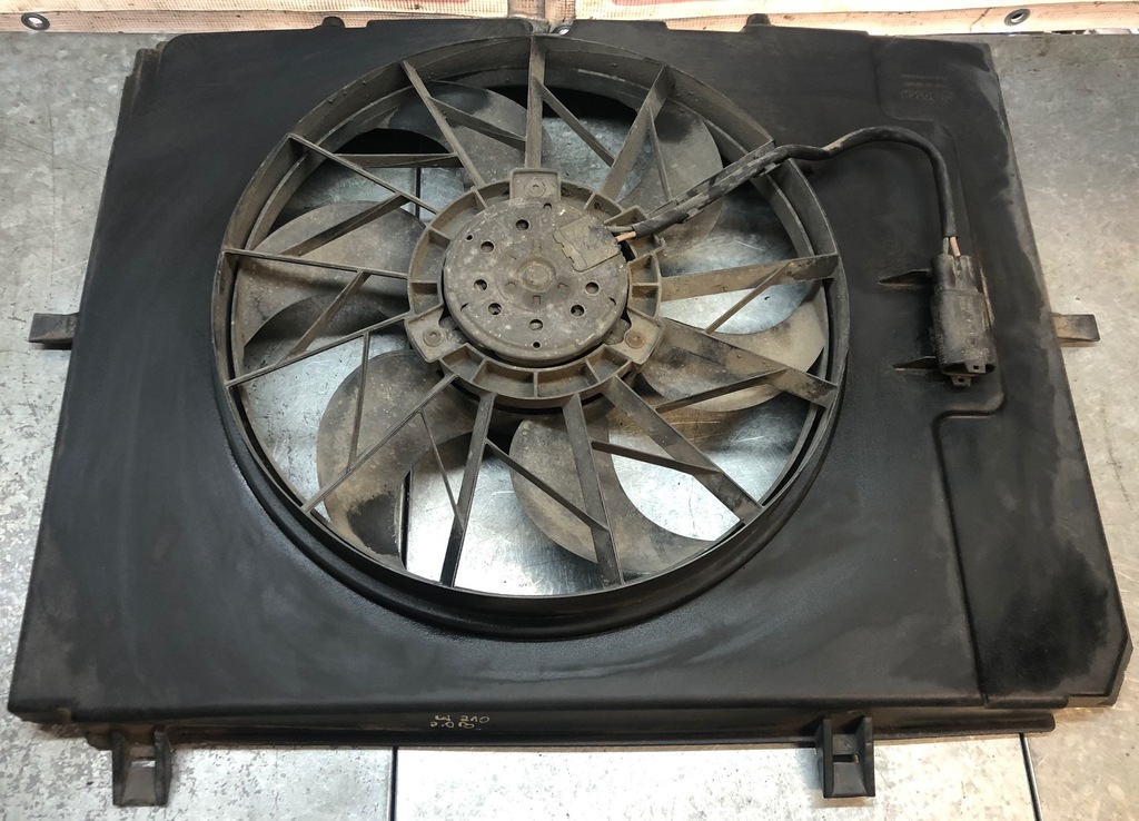 фото №1, Mercedes w210 2.0 b вентилятор радіатора