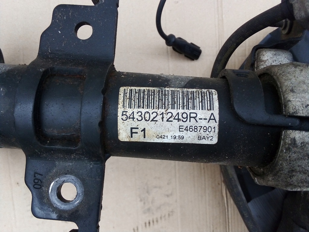 фото №2, Renault scenic iv 2017 rok macpherson правый kompletny