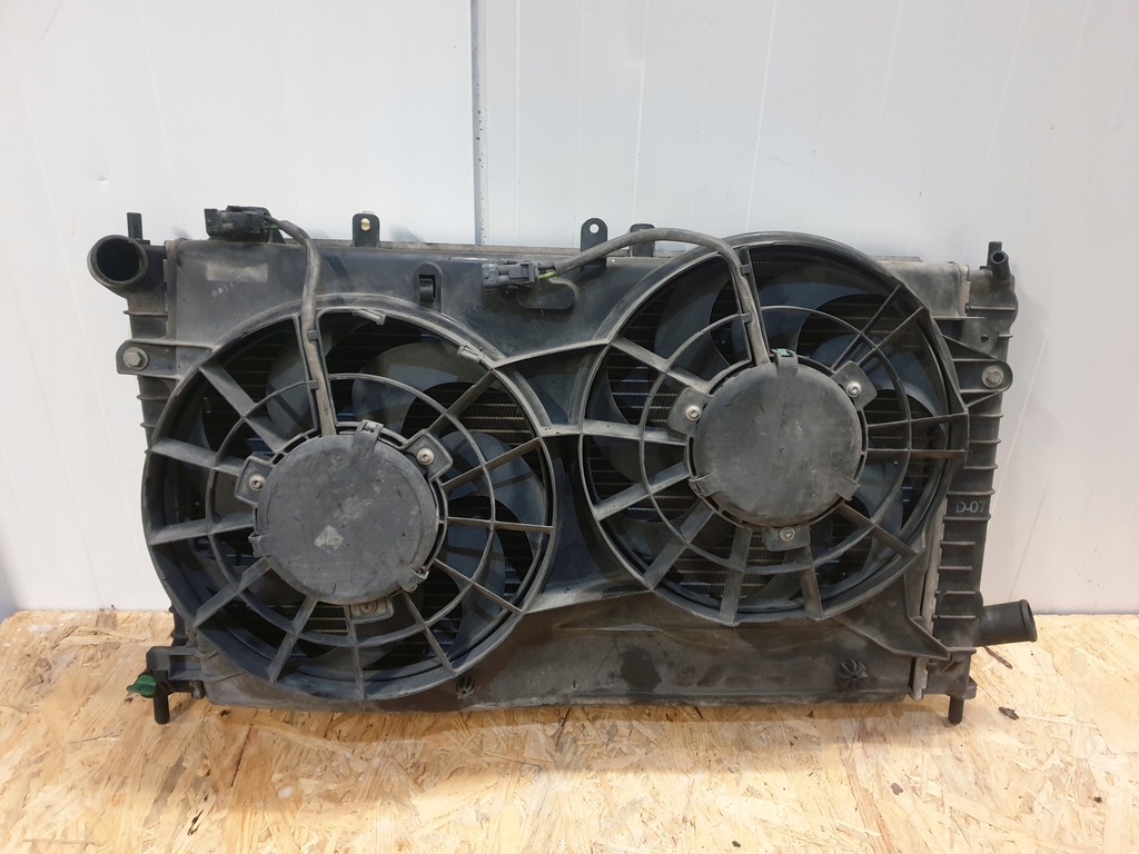 фото №5, Bmw e60 520d 2,0d комплект радиатор вентилятор