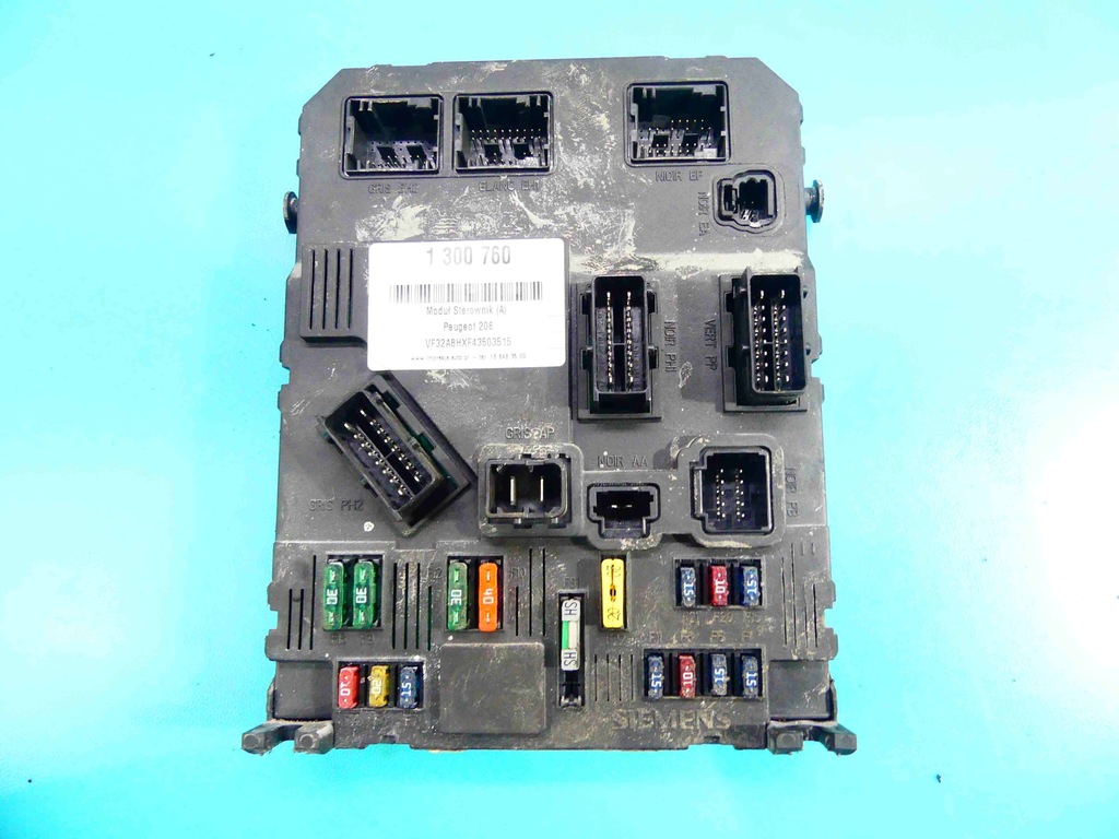 фото №1, Блок управления модуль bsi peugeot 206 9650584780
