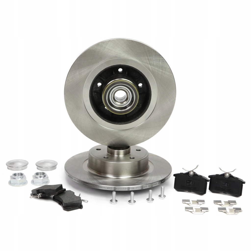 фото №8, Гальмівні колодки + гальмівні диски гальмівні з підшипник задня renault grand scenic ii jm0/1_