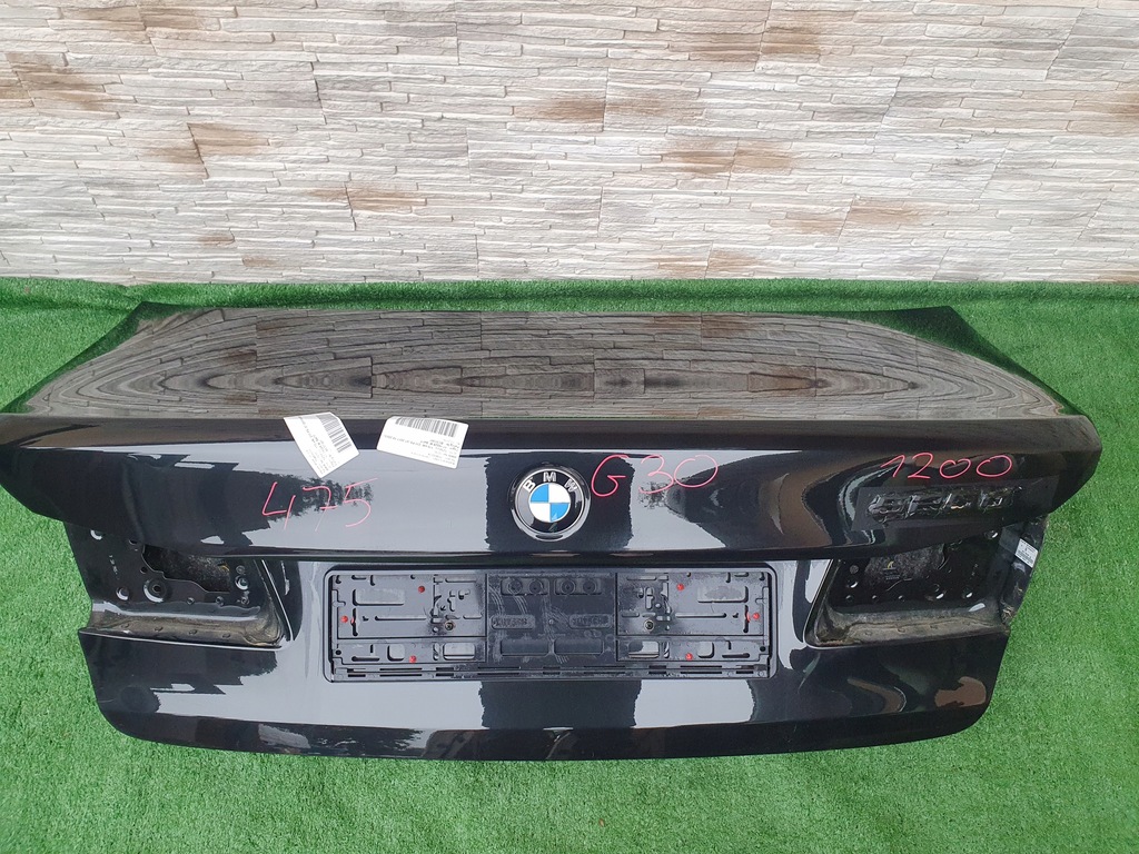 фото №1, Крышка багажника задняя bmw 5 g30 цвет 475