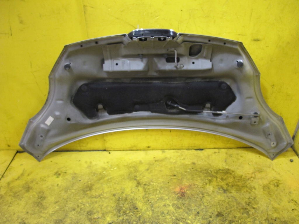 фото №8, Peugeot 107 05-12 капот крышка двигателя крышка багажника перед серебристая ktb