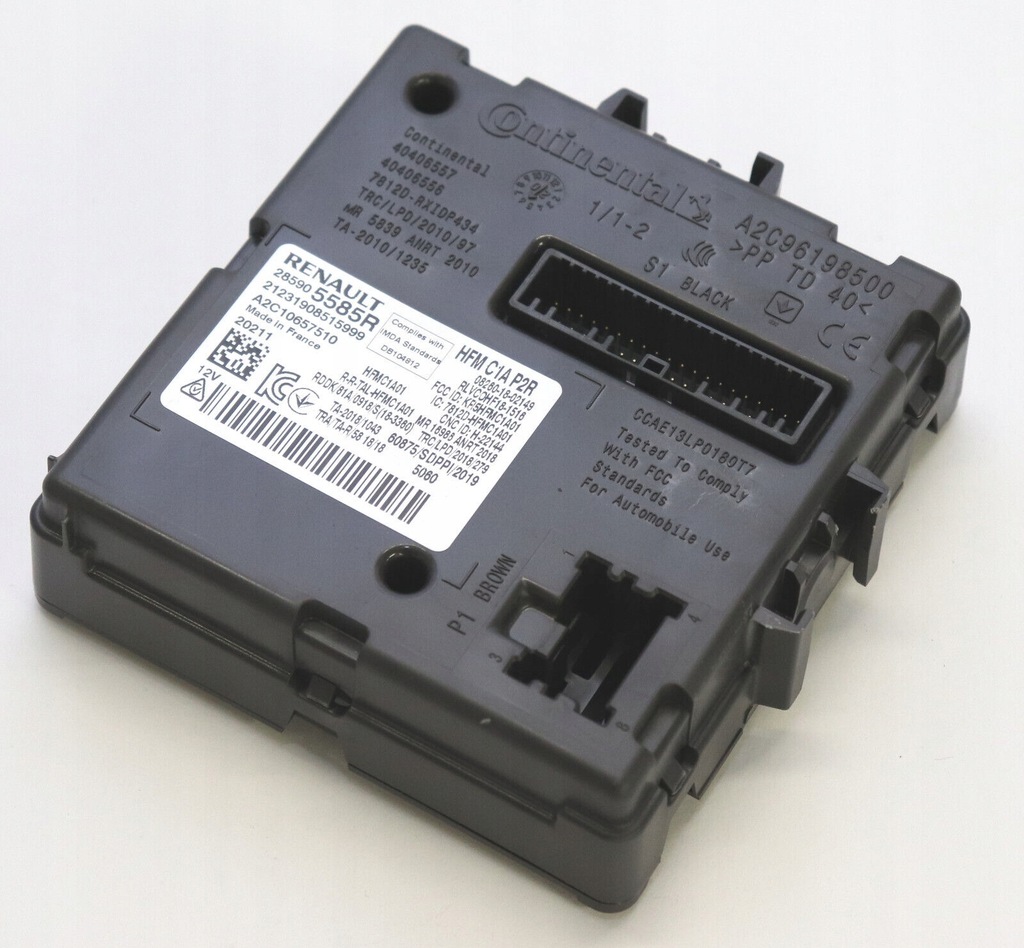 фото №1, Модуль блок управления 285905585r renault zoe ii clio v