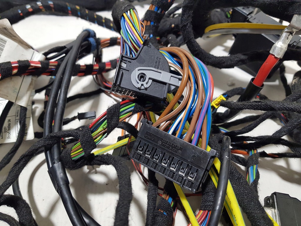 фото №11, Джгут електропроводка модуля акумулятор багажника mercedes sl r230 w230