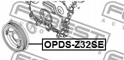 фото №3, Febest шкив коленчатого вала opds-z32se
