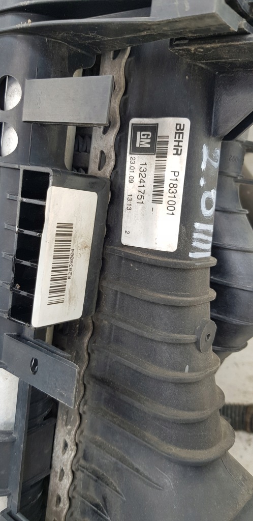 фото №14, Радіатор вентилятор opel insignia a 2.0 cdti