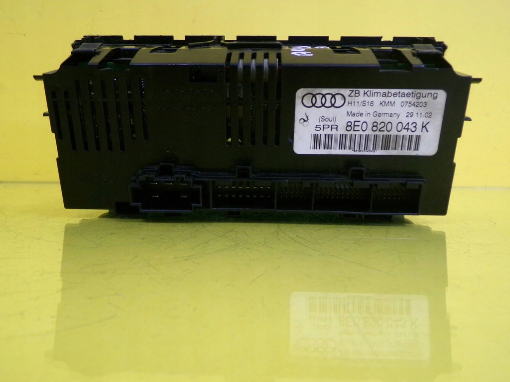 фото №6, Панель управление обдув кондиционер audi a4 b6 8eo820043k nr548