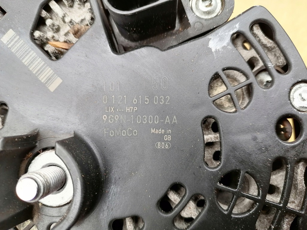 фото №3, Генератор ford s-max galaxy 2.0 ecoboost