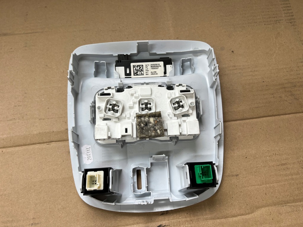 фото №7, Peugeot 308 t9 lift лампа стельовий оригінал europa