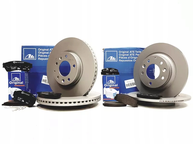 фото №2, Ate тормозные диски+ тормозные колодки перед+ задняя mazda 6 gh 299mm