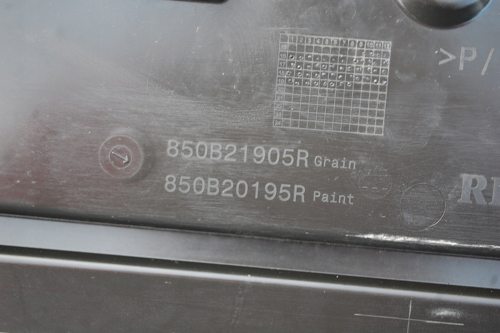 фото №10, Диффузор накладка бампер задняя renault clio iv hb fl