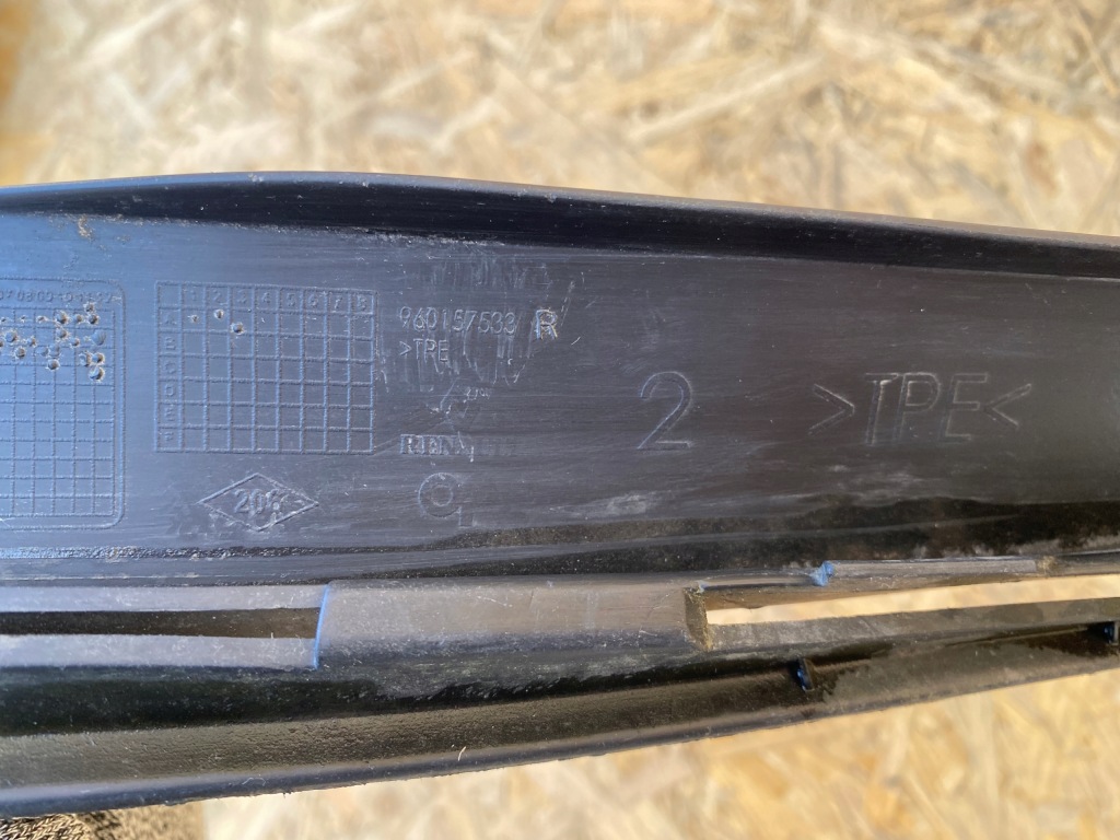 фото №5, Спойлер бампера перед 960157533r renault scenic iii lift