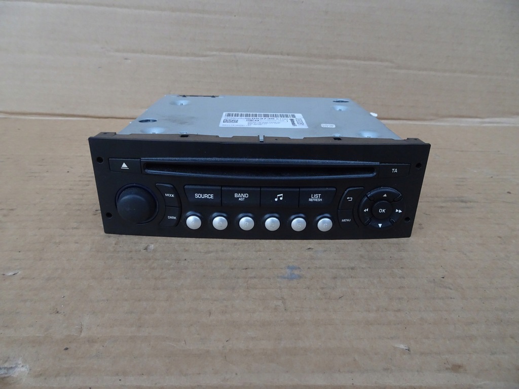 фото №1, Peugeot partner berlingo ii lift радио cd 98053736xt00