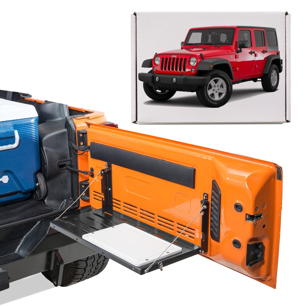 фото №1, Jeep wrangler jk 07-18 полиця стіл кришки багажника