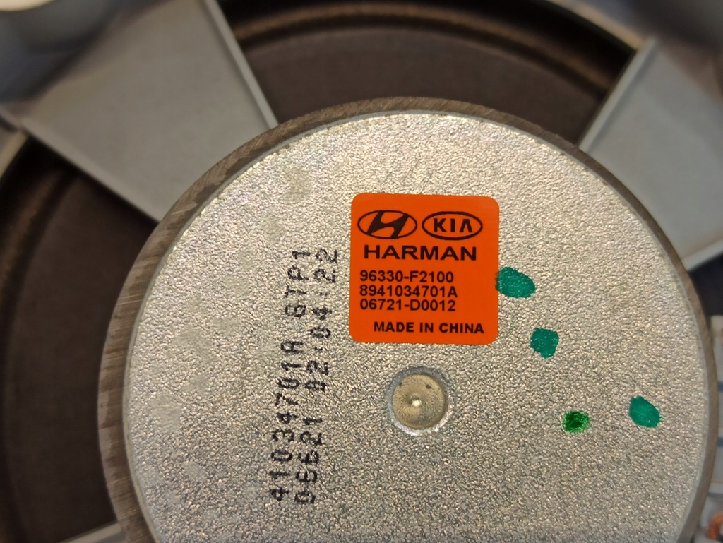 фото №4, Динамик дверь перед hyundai ioniq 96330-f2100