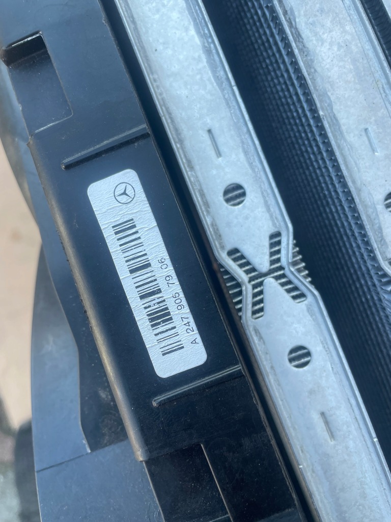 фото №7, Mercedes gla x247 b w247 cla w118 вентилятор с комплектом радиатор