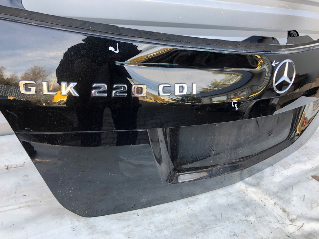 фото №8, Mercedes glk 204 кришка багажника задня