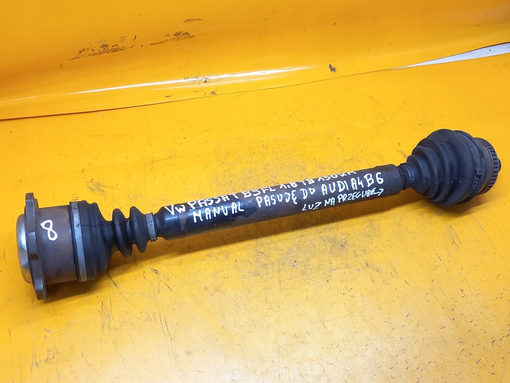 фото №5, Приводной вал audi a4 b6 1,8tb 01-05r 150km механическая коробка передач