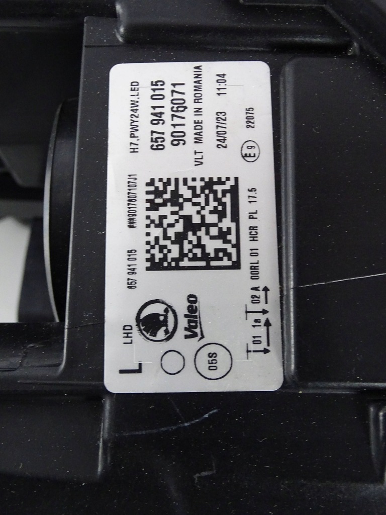 фото №7, Лампа передняя левая skoda scala led