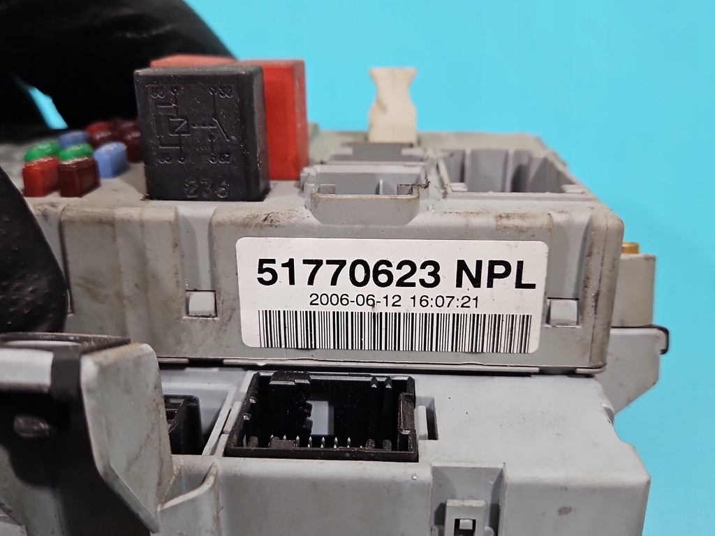 фото №7, Бортовой компьютер блок управления двигателя набор 51784560 fiat doblo i 1.3 jtd