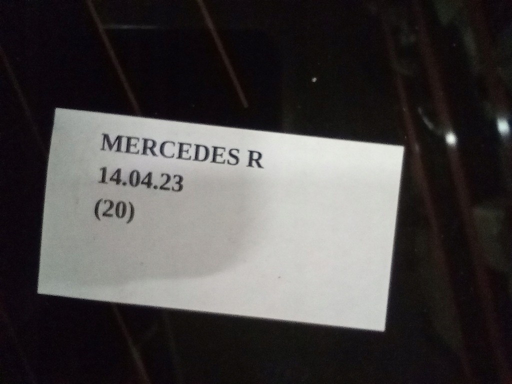фото №6, Стекло кузовная треугольник левая задняя mercedes r w251