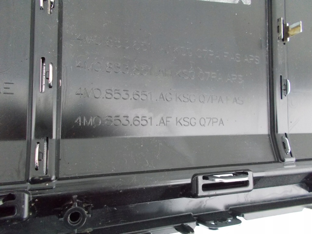 фото №11, Решітка радіатора решітка радіатора audi q7 lift quatro 2019-2023 4m0853651aj