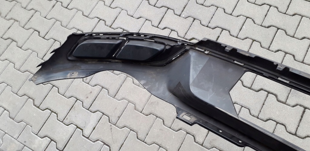 Дифузор спойлер бампера задній vw passat b8 r-line lift 19- 3g0807568b в Україні