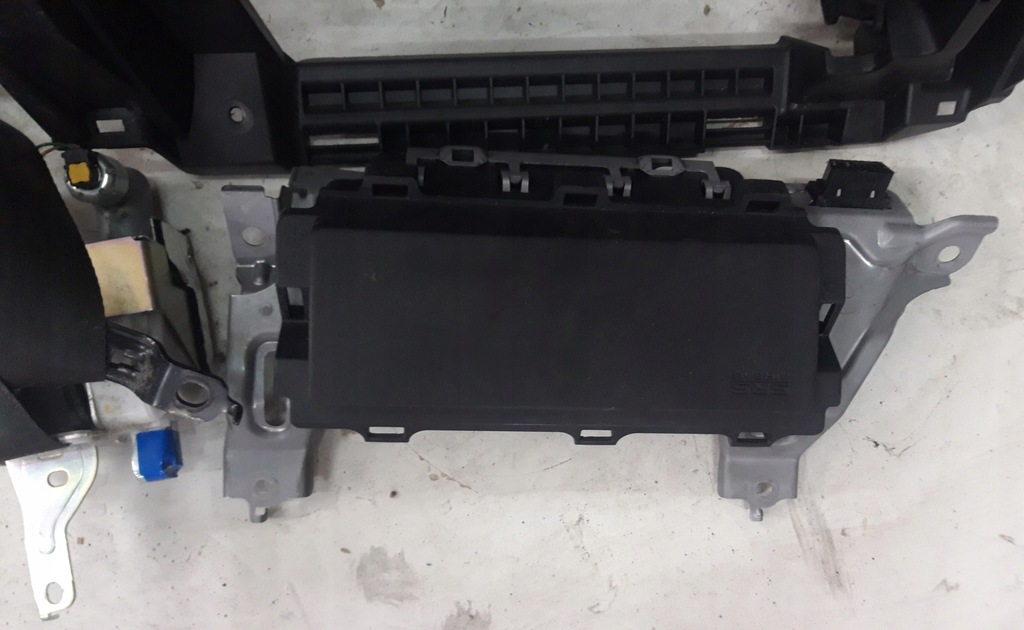 фото №7, Mitsubishi lancer x приборная панель приборная консоль подушка безопасности ремни