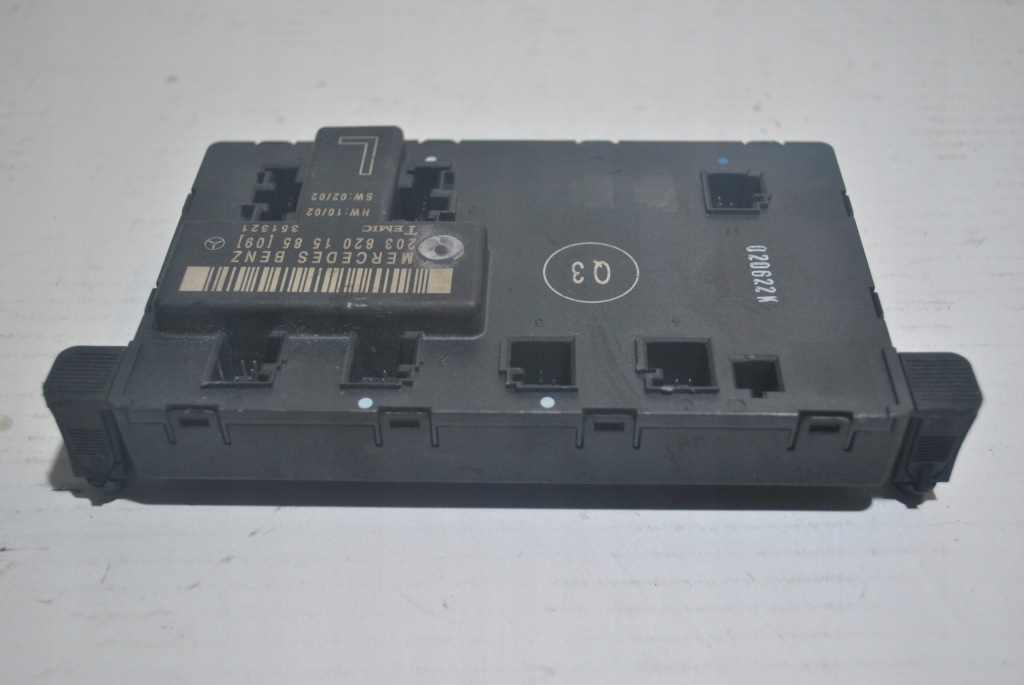 Модуль керування двері лівий перед mercedes w 203 2038201585 Недорого