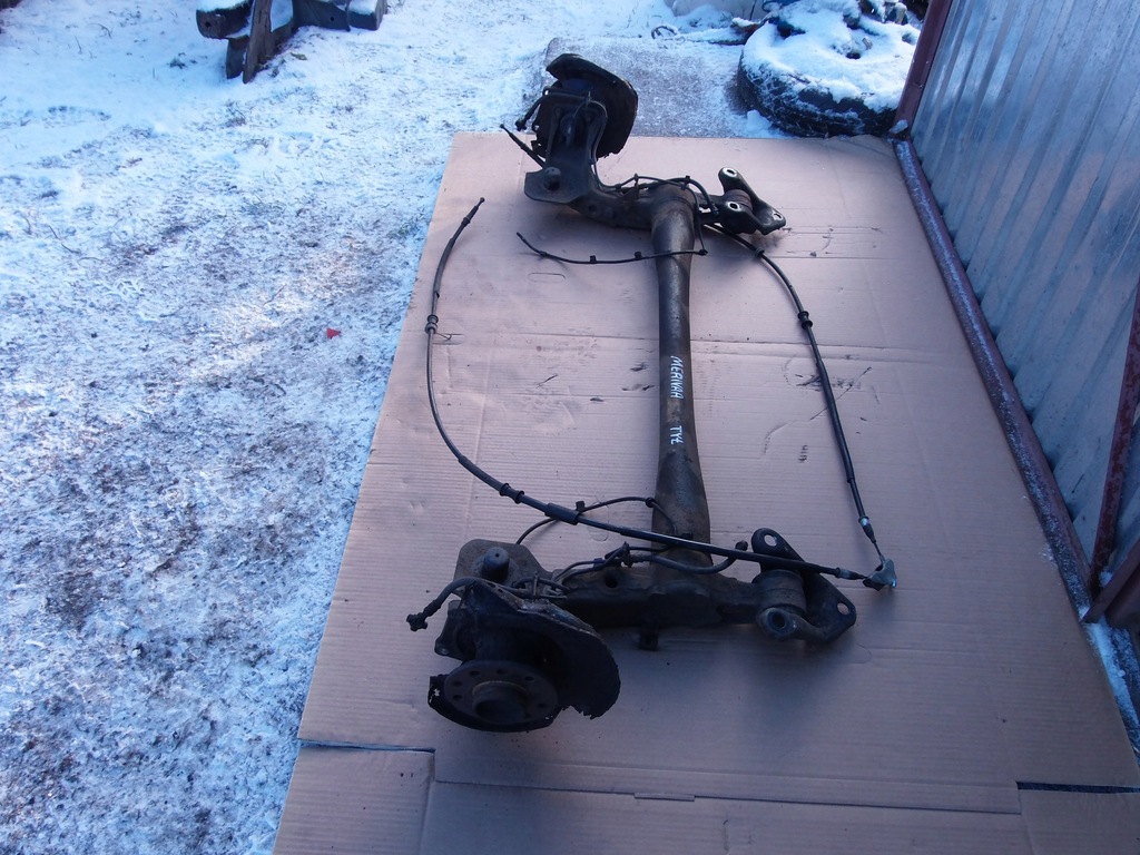 фото №6, Балка подвеска задняя pod тормозные диски opel meriva a europa