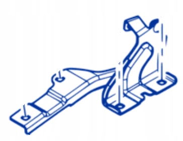 фото №1, Dacia sandero iii петля капот лівий 654016950r
