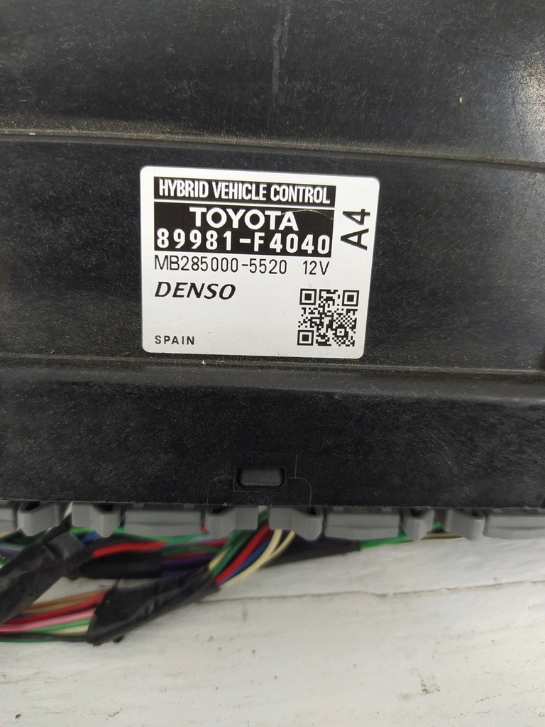 фото №3, Toyota chr ch-r модуль аккумулятора 89981-f4040