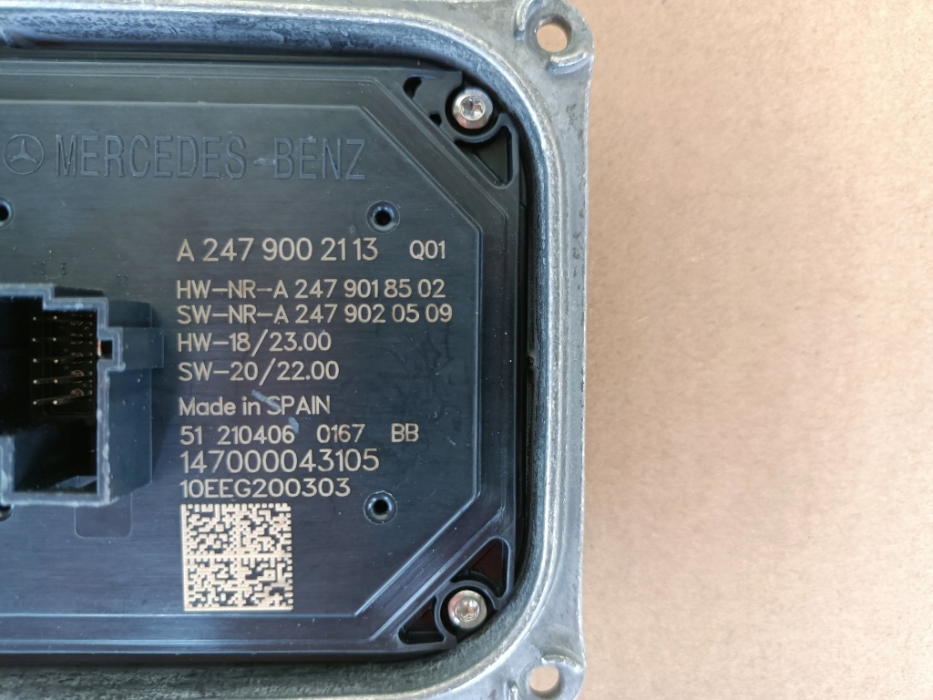 фото №4, Преобразователь модуль led mercedes a2479002113 nowa