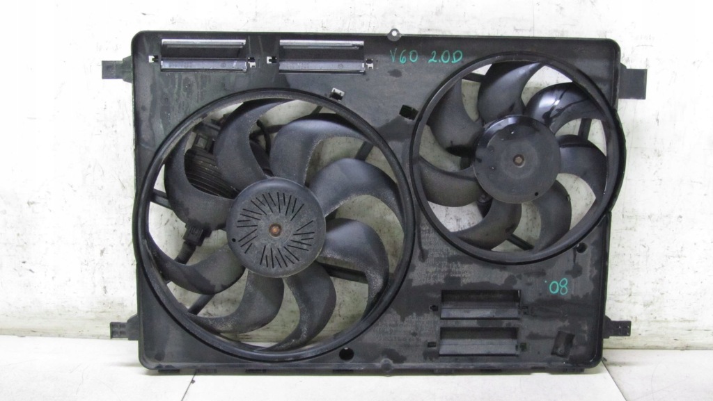 фото №1, Volvo v60 2.0 вентилятори радіатора 13-18